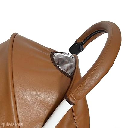 SuperglockT Kinderwagen Griffbezug Kunstleder Reißverschluss Griffschutz Abdeckung Rollstühle Babywagen Wasserdicht Armlehnen