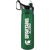 The Fanatic Group Michigan State University Alum 24 oz Frosted Sport Bottle - Green