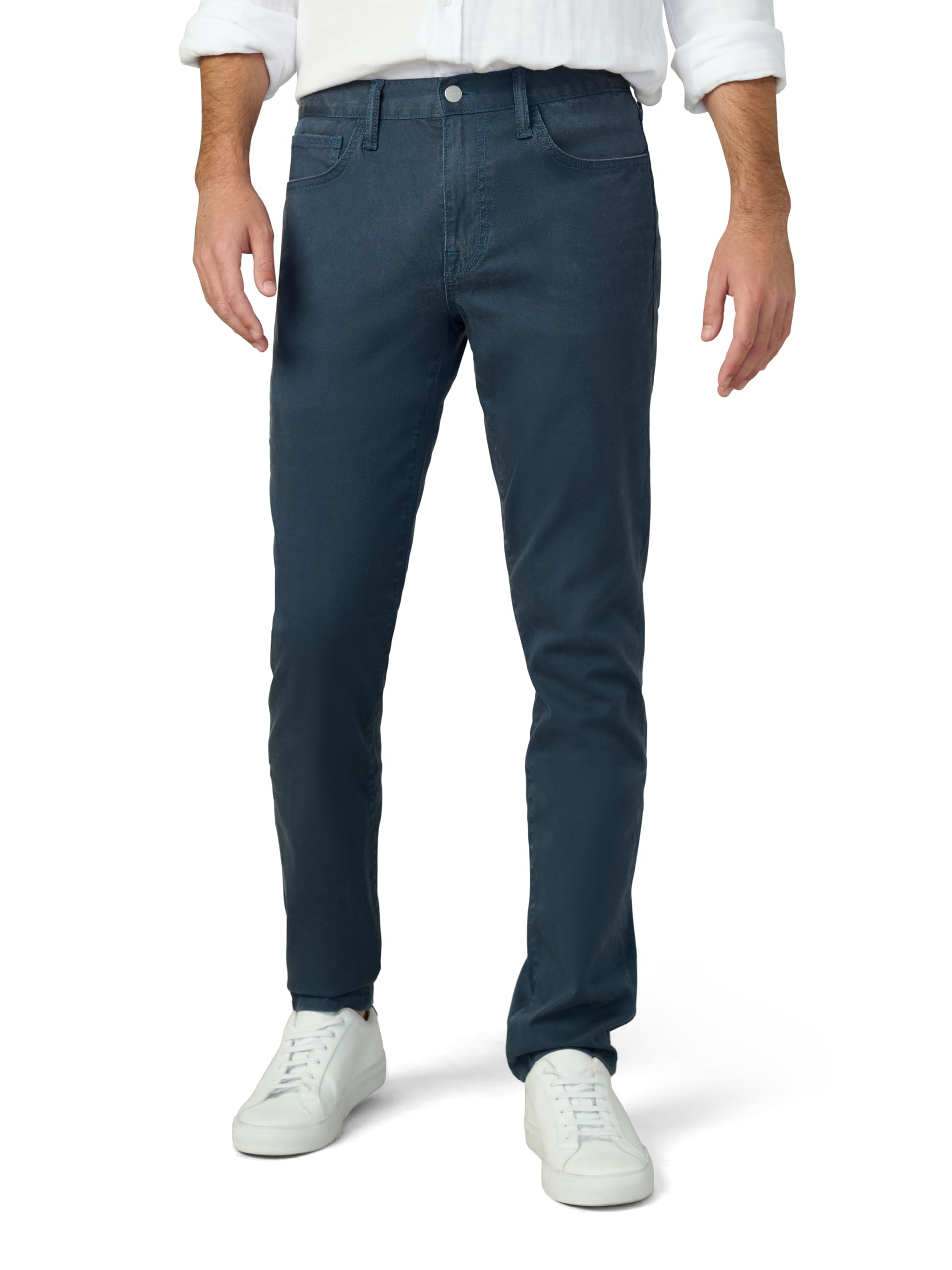 Joe’s Jeans Men’s Brixton Non-Denim Straight and Narrow Leg Twill Pant, Vintage Navy