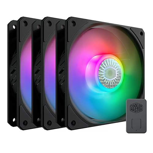 Cooler Master SickleFlow 120 V2 ARGB 3in1 Square Frame Fan, ARGB