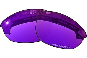 OOWLIT Replacement Sunglass Lenses for Oakley Half Jacket 2.0 OO9144 Polarized