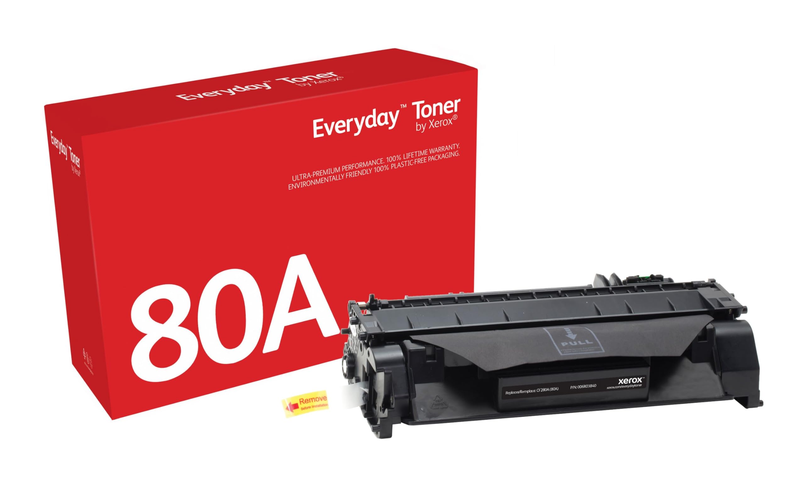 Xerox Everyday Compatible HP 80A CF280A Black Toner, Standard Capacity