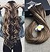 Fshine Tape In Real Hair Extentions 20 Inch Full Head Remy Hair Extensions Balayage Ombre Hair Extensions Color 2 Fading To 3 And 27 Honey Blonde Glue In Hair Extensions Human Hair 50 Grams 20 Pcs