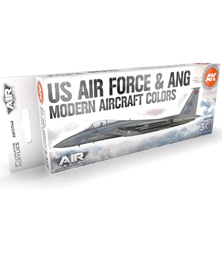 Amazon.com: AK Acrylics 3Gen AVF Set AK11639 Modulation 4BO