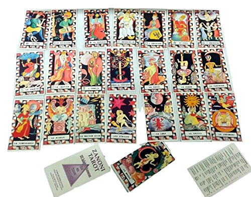 Zanoni Roger Tarot Cards Deck - 22 Major Arcana for an Inner Journey Vintage 1993