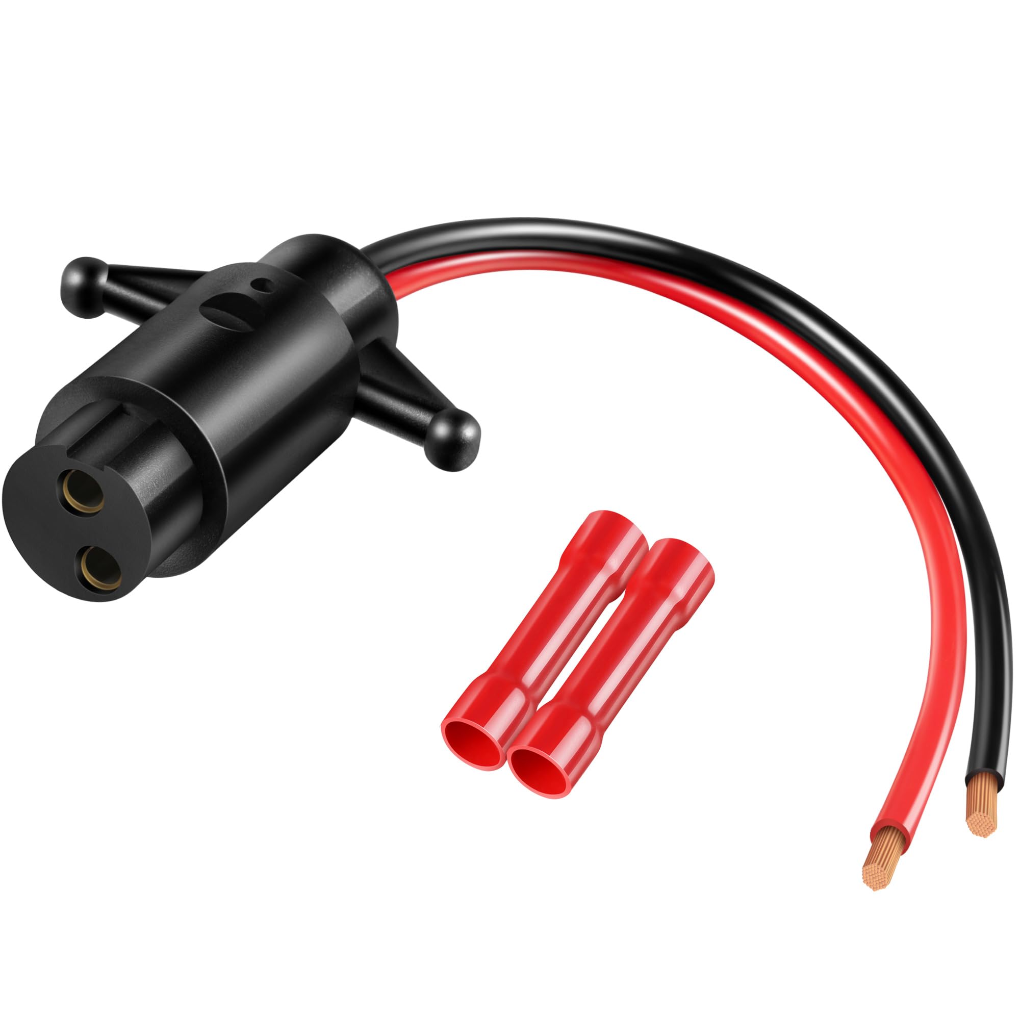 Buy Trolling Otor Plug And Receptacle,12V/24V/26V/48V 8 Gauge 2-Wire