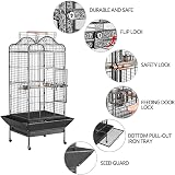 Yaheetech Rolling African Grey Parrot Cage Large 160cm High view 5