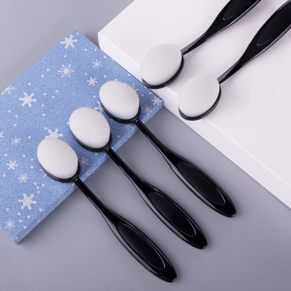 UNIMEIX 5 Pack Blending Brushes for Card Making Blending Tools for Drawing Blending Brush Blender（Size 3, 1.18