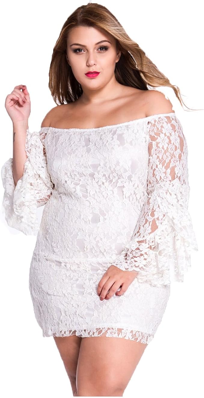 black lattice front flare sleeve lace sheath dress