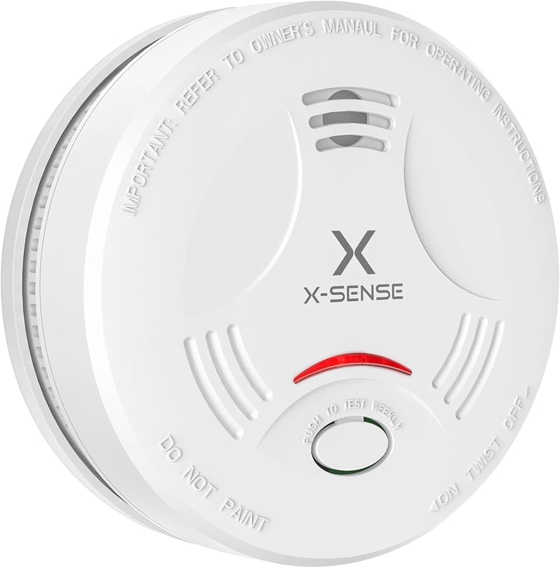 X-Sense Smoke Alarm Home 10-Year Battery EN 14604 SD11