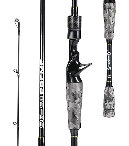 Sougayilang Spinning Fishing Rod Combo, 2-Piece 5-Foot 6-Inch Graphite