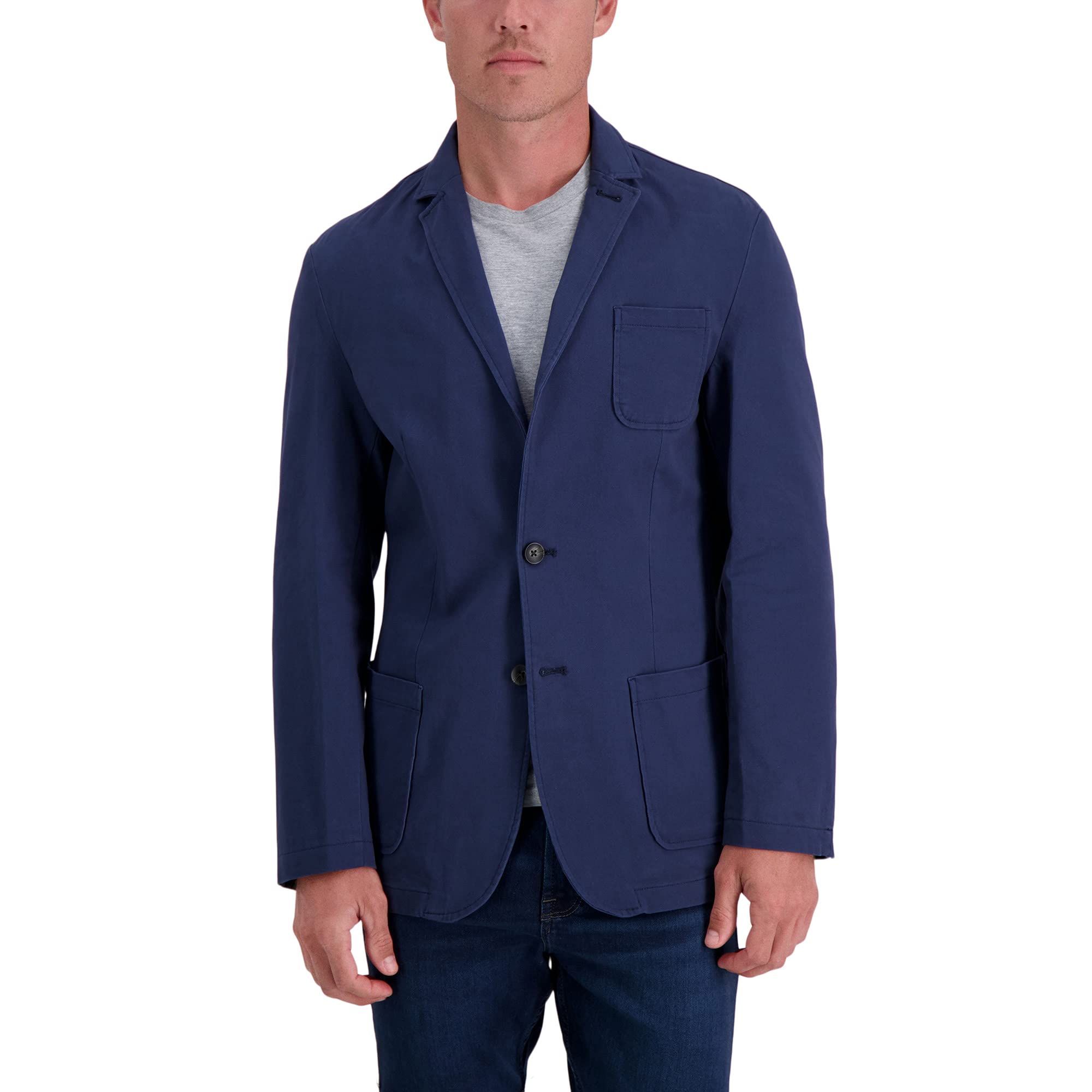 Haggar Men’s Smart Wash™ Performance Blazer & Jackets Midnight
