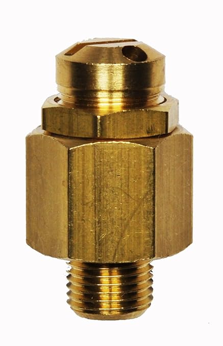 Sicherheitsventil-Mini, Überdruckventil einstellbar 6-12 bar, G1/8'