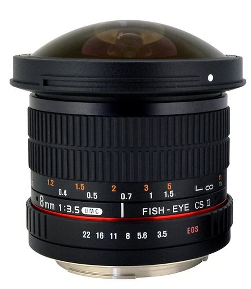 Rokinon 8mm f/3.5 HD Fisheye Lens