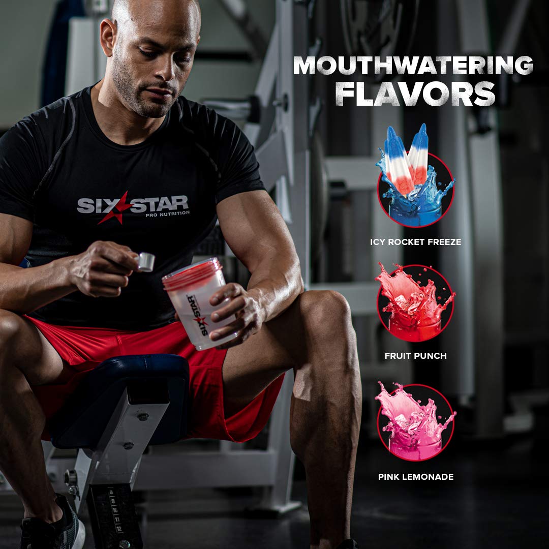 Six Star Pre Workout PreWorkout Explosion | Pre Workout Powder for Men & Women | PreWorkout Energy Powder Drink Mix | Sports Nutrition Pre-Workout Products | Pink Lemonade (30 Servings)