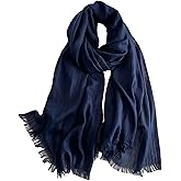 Canxiaoba Solid color cotton and linen scarf, wrinkled all season versatile long sunscreen fashionable shawl