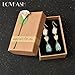 Rose Gold Long Earrings Green Crystal Long Earrings Drop Shape Pendant Earrings Female Girl