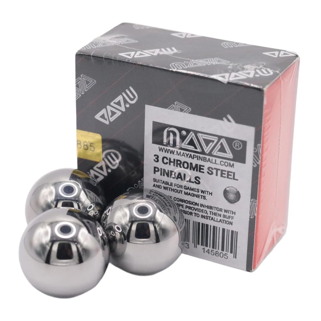 MAYA Premium chrome steel Pinballs