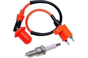 QISF High Performance Racing Ignition Coil Spark Plug Wire for 50cc 125cc 150cc GY6 Moped Scooter ATV Go Kart Engine Motorcycle Parts