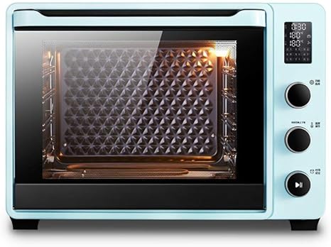 Amazon Co Jp 電気オーブンミニオーブンホームベーキングピザ多機能インテリジェント電気オーブン大容量40l サイズ 514mm 406mm 365mm ホーム キッチン