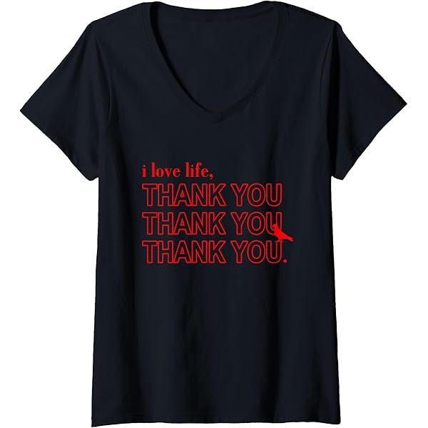 Amazon.com: I Love Life Thank You Thank You Thank You Quote Zip
