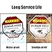 ATBAY Video Surveillance Sign Aluminum Waterproof Indoor Outdoor 24 Hours Security Alert Signs 12