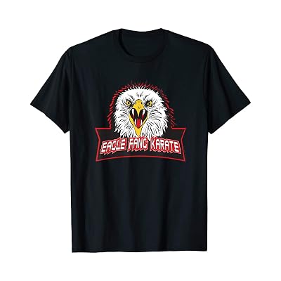 Buy Cobra Kai Eagle Fang Logo T-Shirt 