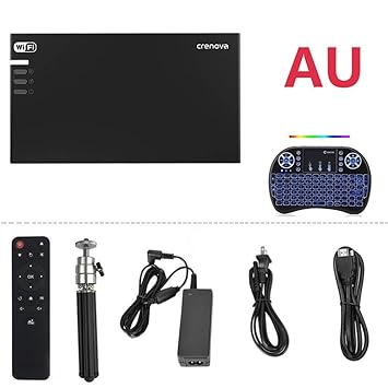 FANGLING-projectors HD Mini proyector con WiFi Bluetooth ...