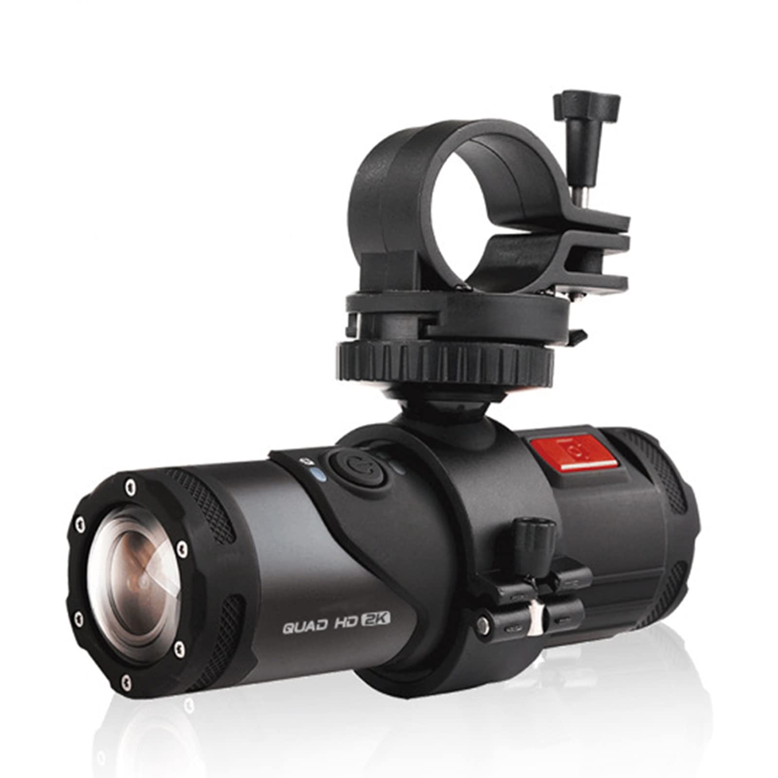 VBESTLIFE Motorbike Helmet Camera, 4K Long Time Endurance Cycling Camera, Motorcycle Helmet Action Camera Waterproof WiFi Sports Camcorder for Motorcycle Bike