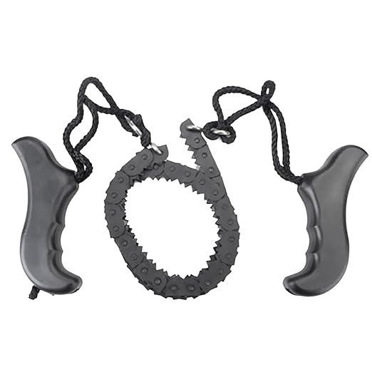 Segolike Fast Outdoor Steel Wire Saw Camping Survival Hunting Manual Pocket Chain Saw
