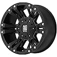 XD Series by KMC Wheels XD822 Monster 2 Matte Black Wheel (17x9"/5x127mm, 12mm offset)