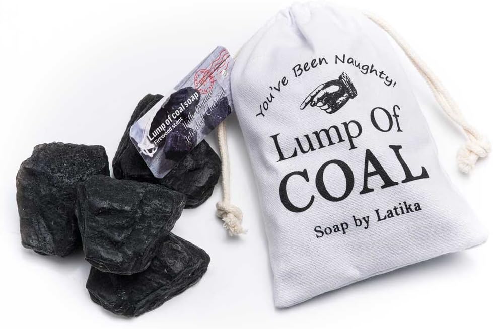 Bag of Coal Soap