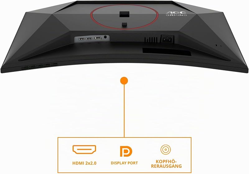 CQ27G4Z2 27 Zoll Curved, WQHD Monitor, 250Hz, Fast VA Panel, 1ms GtG, Adaptive Sync, HDR400, FreeSync Premium, Höhenverstellung,(2560x1440 HDMI 2X 2.0 DP 1x 1.4) Schwarz