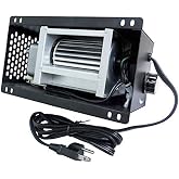 Adviace Replacement Wood Stove Blower, S31105 Blower Fan for GHP Group, Monessen/Majestic (MHSC Brands), Majestic Dutchwest Windsor, CFM US Century Plate Steel Freestanding Wood Stove Fireplace