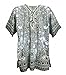 Vipada Handmade Dashiki Shirt African Tunic Unisex Top Men & Women ™(White with Black) L