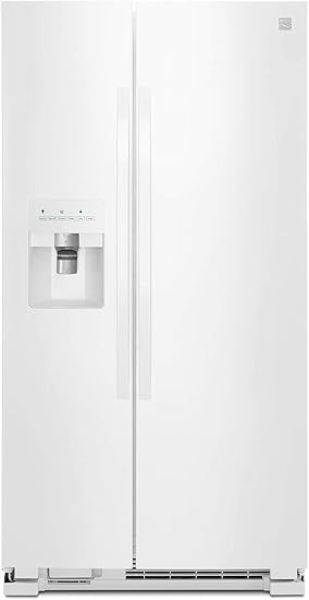 Kenmore 50042 25 Cu Ft Side By Side Refrigerator With Ice Maker With Window In White Includes Delivery And Hookup Amazon Ca Home Kenmore 50042 25 Cu Ft Side By Side Refrigerator With Ice Maker With Window In White Includes Delivery And Hookup Amazon Ca Home