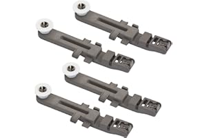 SZHY-LINK W10571738 Dishwasher Upper Dishrack Adjuster and Wheel Assembly Replacement for Whirlpool Maytag Dishwasher PS11756470, WPW10571738,AP6023130, 3449627 (4pack)