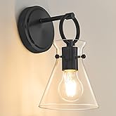 Gednbo Wall Sconce for Bathroom Modern Vanity Light Fixtures Hardwired Wall Mount Lighting Lamp Farmhouse Wall Lights with 6"