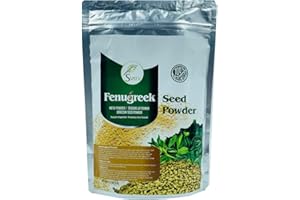 SVATV Fenugreek Seed Powder | Trigonella Foenum | Asian cuisine | Best for Hair & Skin Care | Promotes Hair Growth- 227 Gram, Half Pound, 8 Ounce