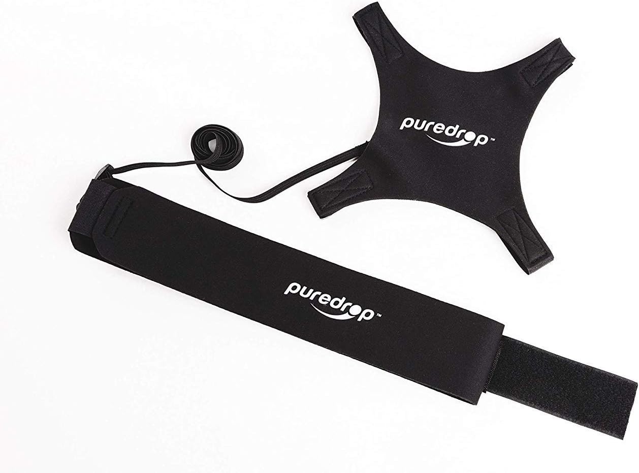 Puredrop Volleyball Training Equipment Aid Great Trainer for Solo Practice of Serving Tosses and arm Swings Returns The Ball After Every Swing Adjustable Cord and Waist Length fits Any Volleyball : Sports & Outdoors