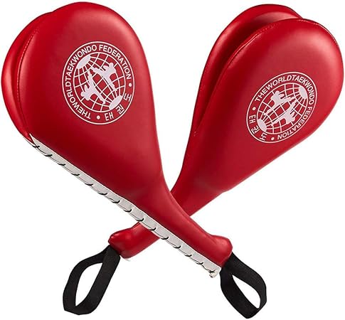 SNSN Taekwondo Double Face Kick Pads, Pasteles De Impacticidad De