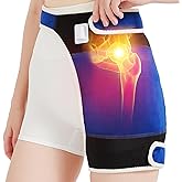 Hip Heating Pad for Hip Pain Relief, Electric Hip Brace for Sciatica Pain Relief, Super Soft Heating Pad for Hip with 10-90min Auto-Off Timer, 86-158℉ Heat Level