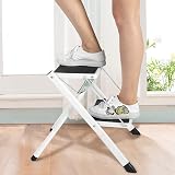 REQUISITE NEEDS Foldable 2 Step Ladder Heavy Duty Steel 150KG Capacity Black view 4