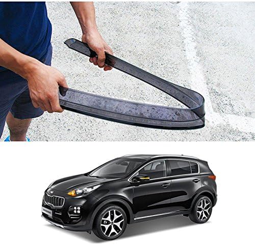 SAEWON Premium Polycarbonate Window Sun Visor Rain Guard for Kia All New Sportage 2017