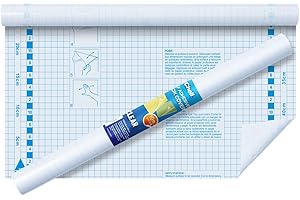 CHELL Clear Contact Paper Roll for Books, 17.5 in x 10 ft Clear Self Adhesive Book Cover Paper Protector