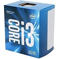 Intel Core i3-7100  7th Gen Core Desktop Processor 3M Cache,3.90 GHz (BX80677I37100)