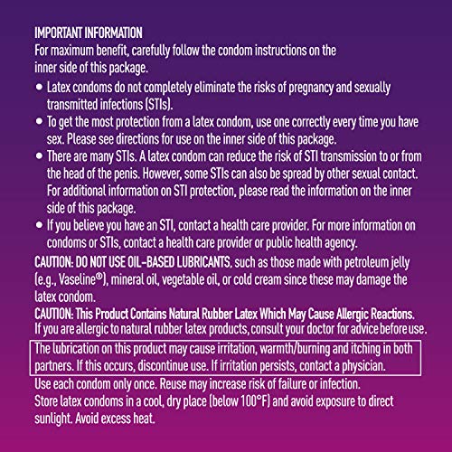 6 K+Y+Intense+Latex+Condoms+Count