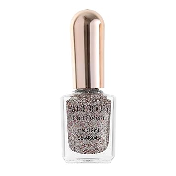 Swiss Beauty MS45glitter Nail Polish Shade-02, 24ml, Pack of 2