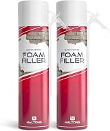 Haltons Expanding Foam Filler 500ml 2 Pack Ready To Use Waterproof Caulk