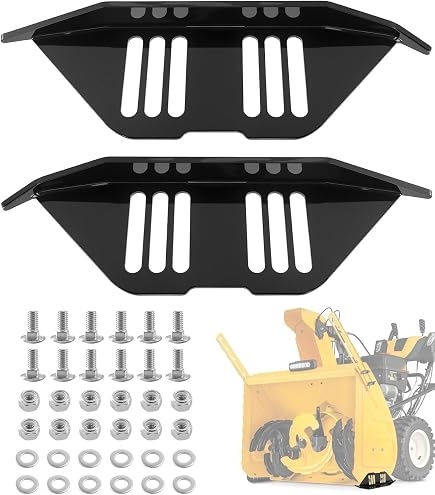 SUVAUTO Heavy Duty Snow Blower Skid Shoes – Fits John Deere AM122263 AM122264, 2-Pack